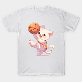 Slam Dunk Kitty T-Shirt